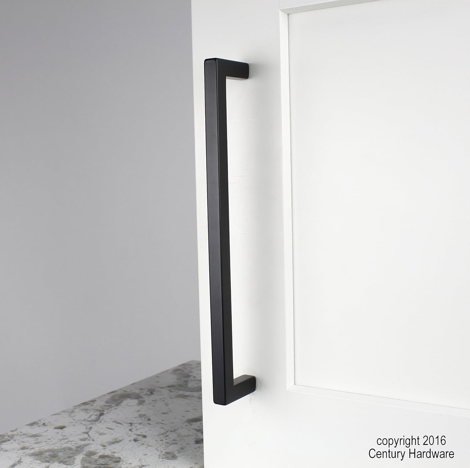 Century Cabinet Pull, 100 Pack, 192 mm Hole Center, Cabinet Handles Drawer Pulls, 09802-MB, Builder's Choice