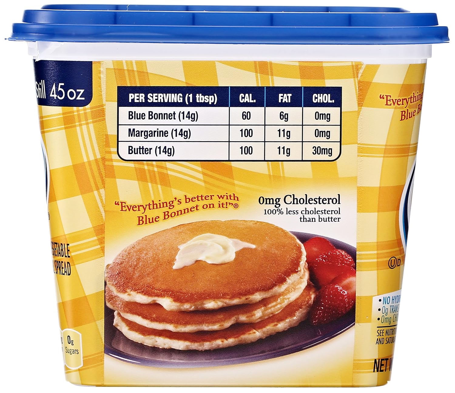 Blue Bonnet Spread Bowl, 45 oz