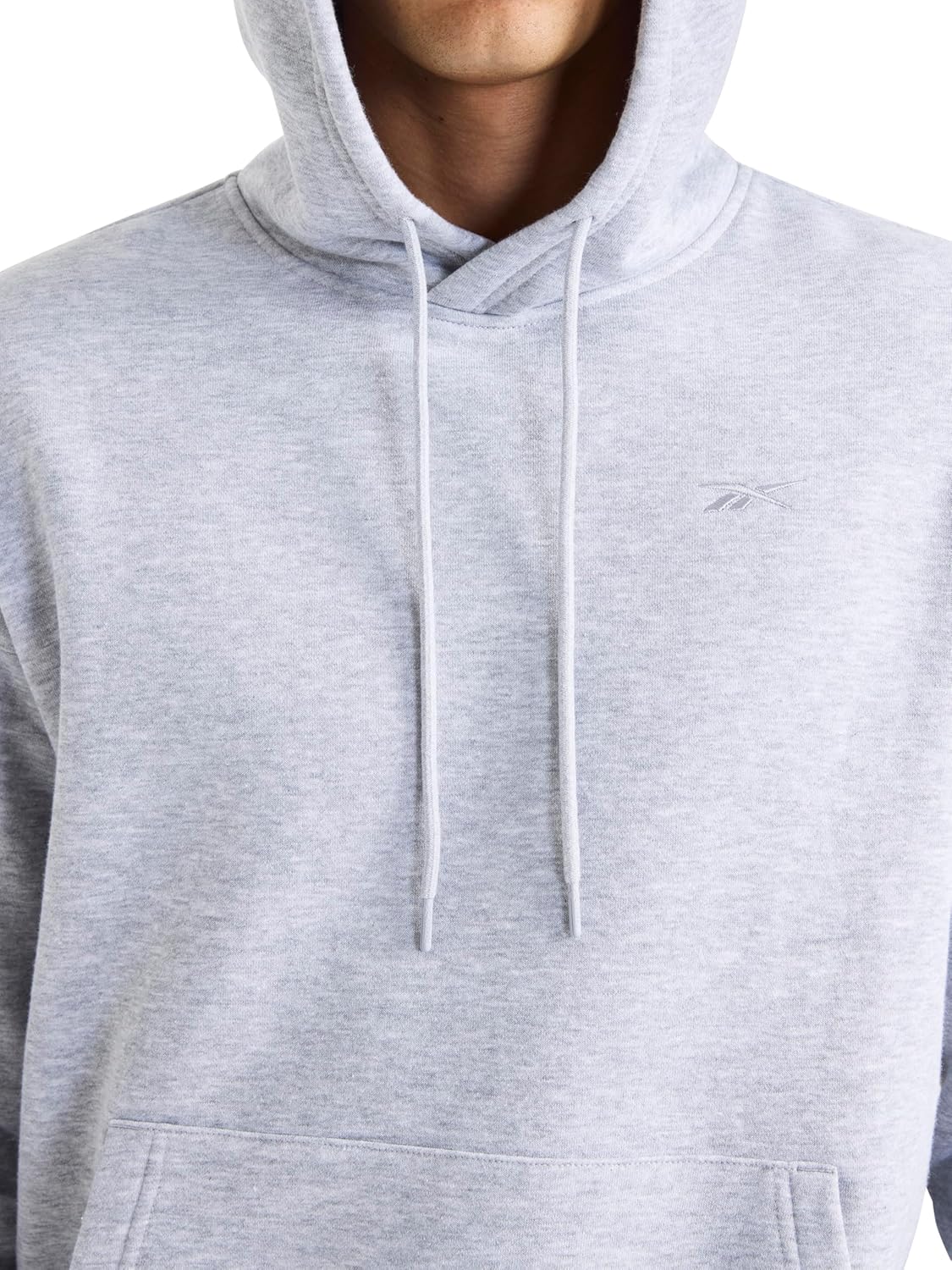 Reebok mens Fleece Hoodie, Standard Fit, Midweight Cotton-poly Fabric - Image 3