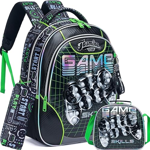 Mochila para niñas de primaria preescolar para niños de la lonchera para la escuela