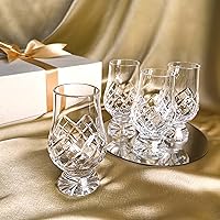Vista 6 de Vaso de whisky Cut GLENCAIRN Premium en caja de regalo