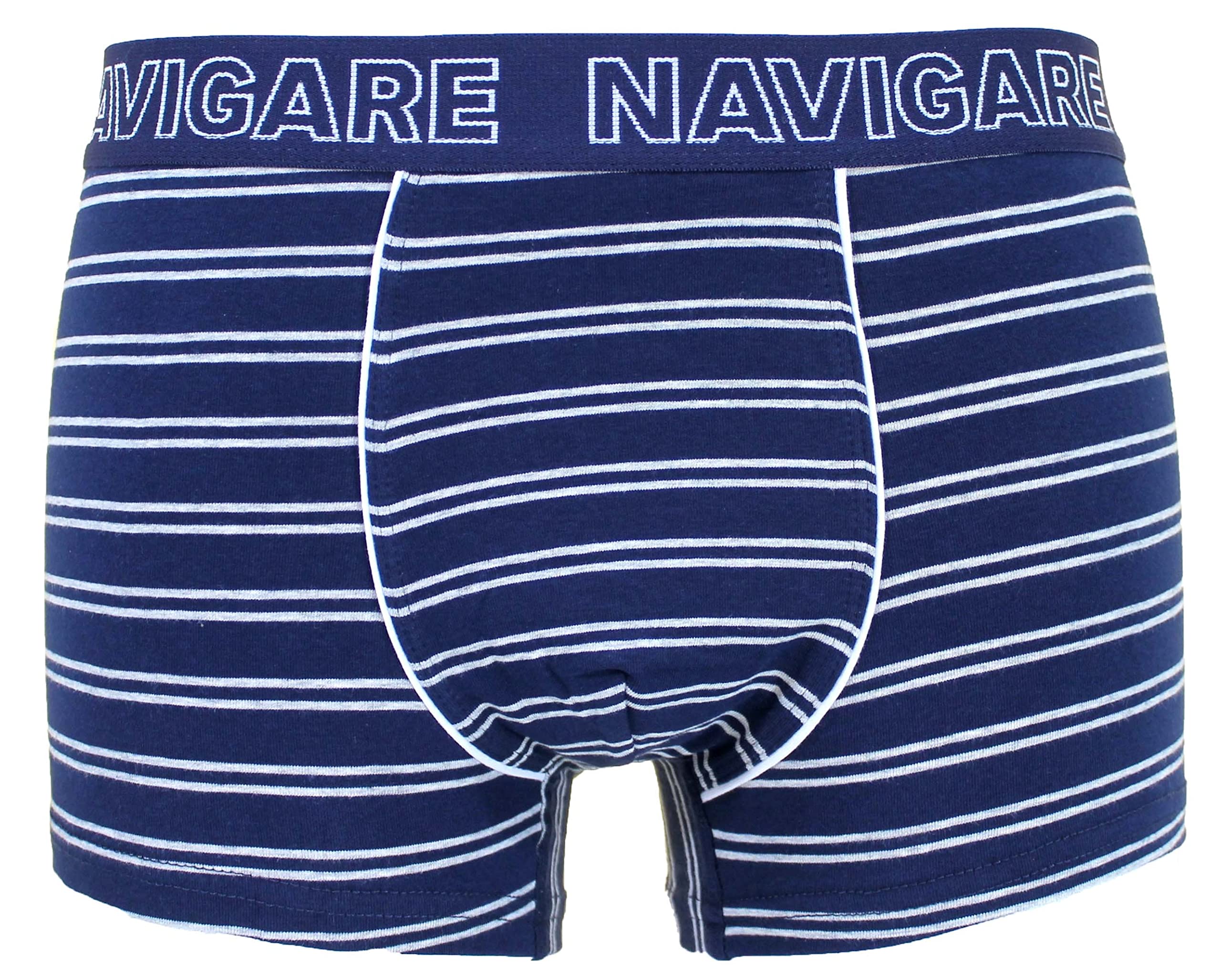 Navigare 6 Boxer Uomo Underwear Mutanda Intimo Elasticizzato Elastico Esterno Varie Fantasie (M, 21175Z)