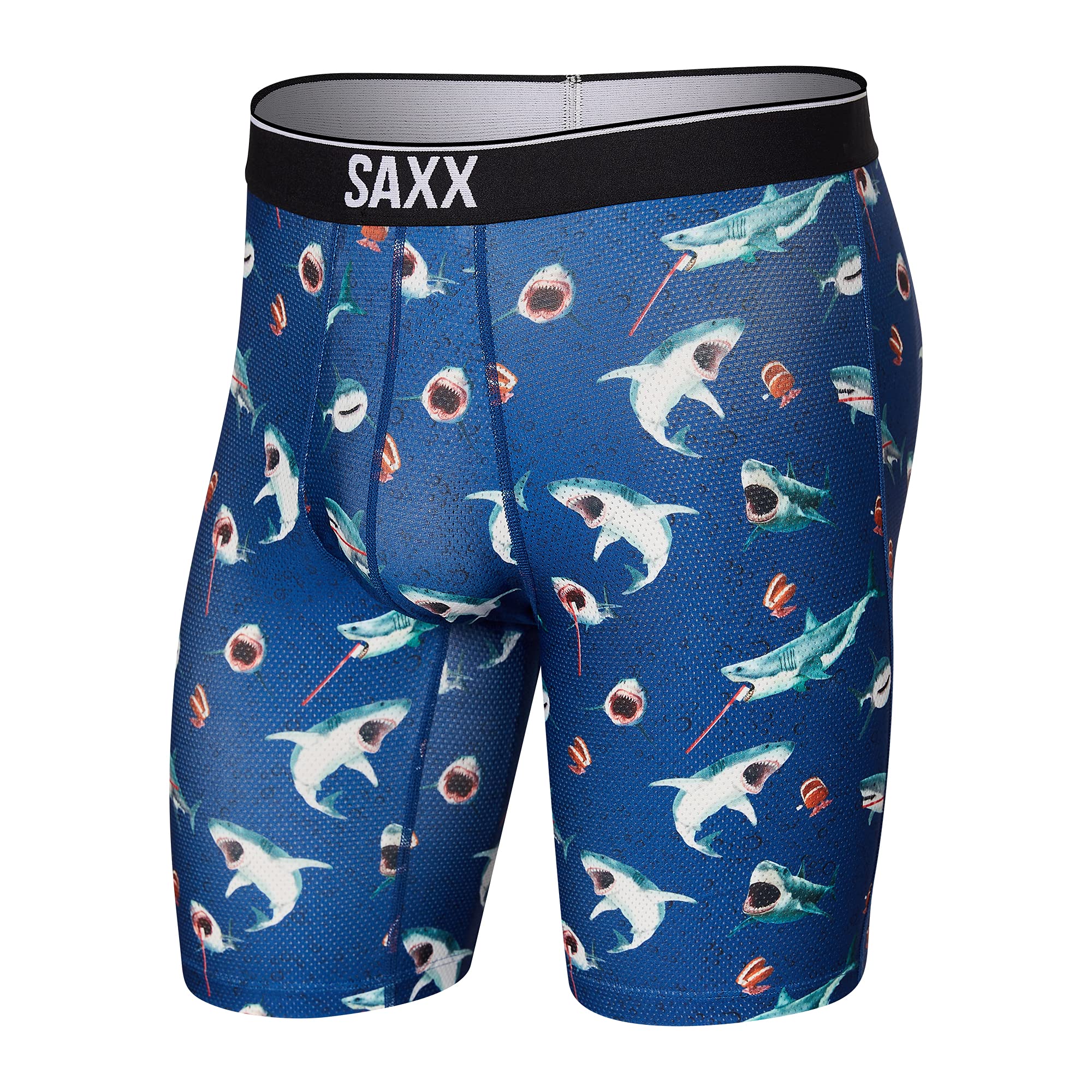 Buy SAXX Men's Underwear VOLT Breathable Mesh Long Leg Boxer Briefs