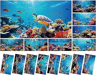 8 Pack Fluorescent Light Covers with 80 Magnets Decorative for Classroom Ceiling Light 4