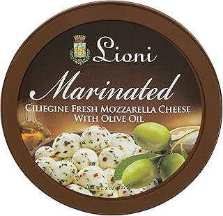 LIONI Marinated Ciliegine Cup, 8 OZ