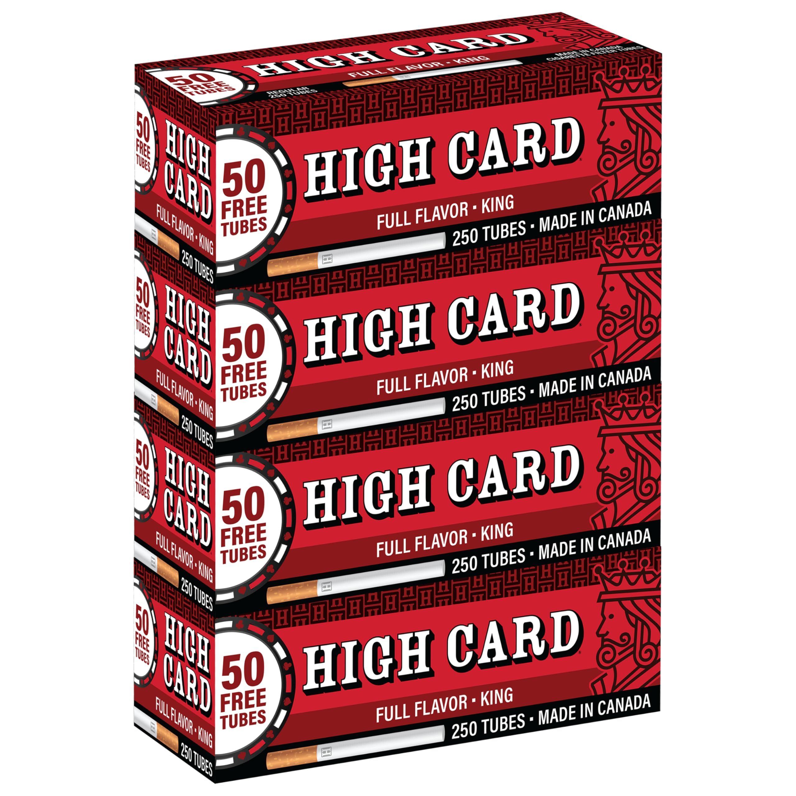 Amazon.com: High Card - Red King Size RYO Filter Tubes