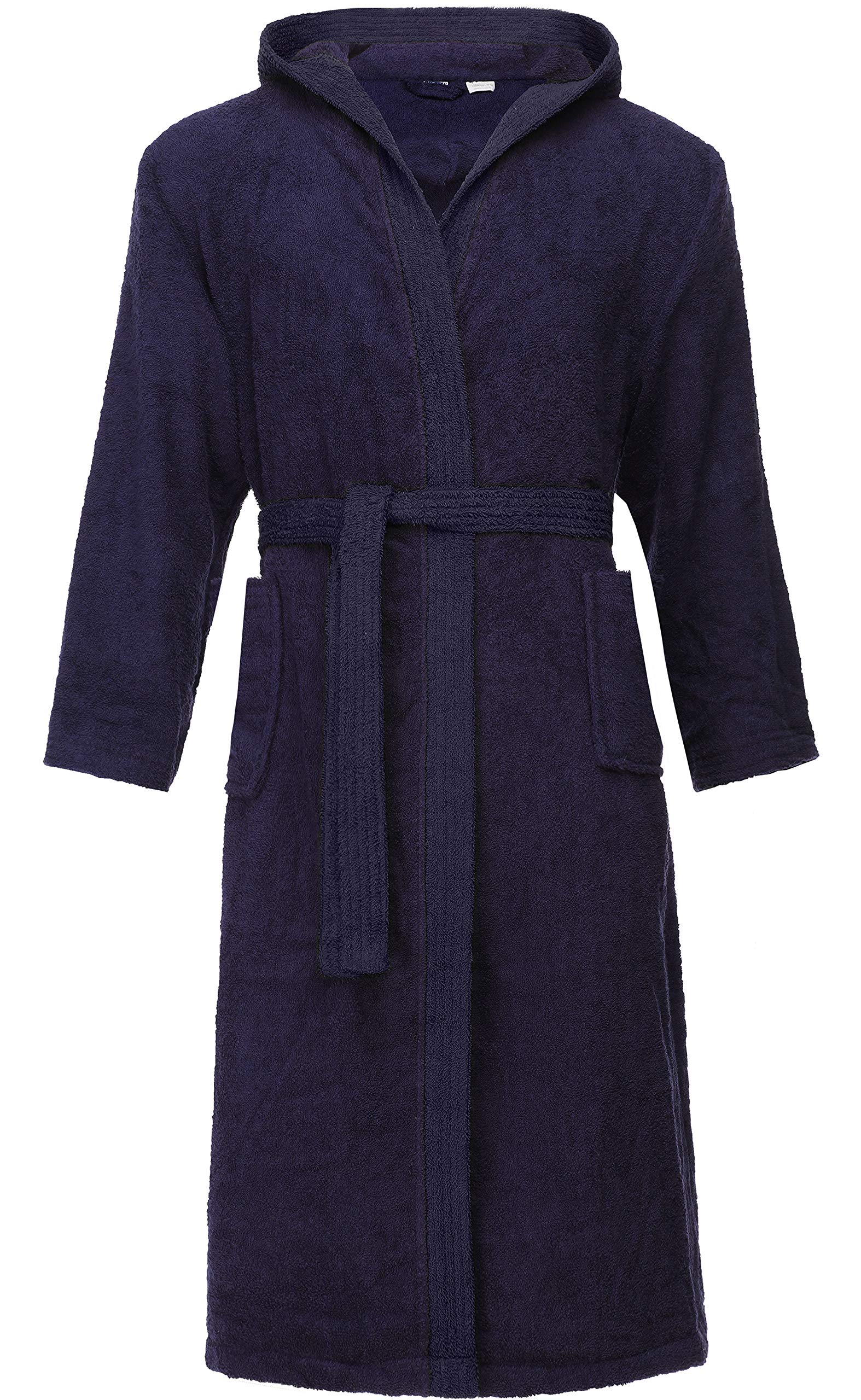 Ladeheid Herren Frottee Bademantel aus 100% Baumwolle LA40-101