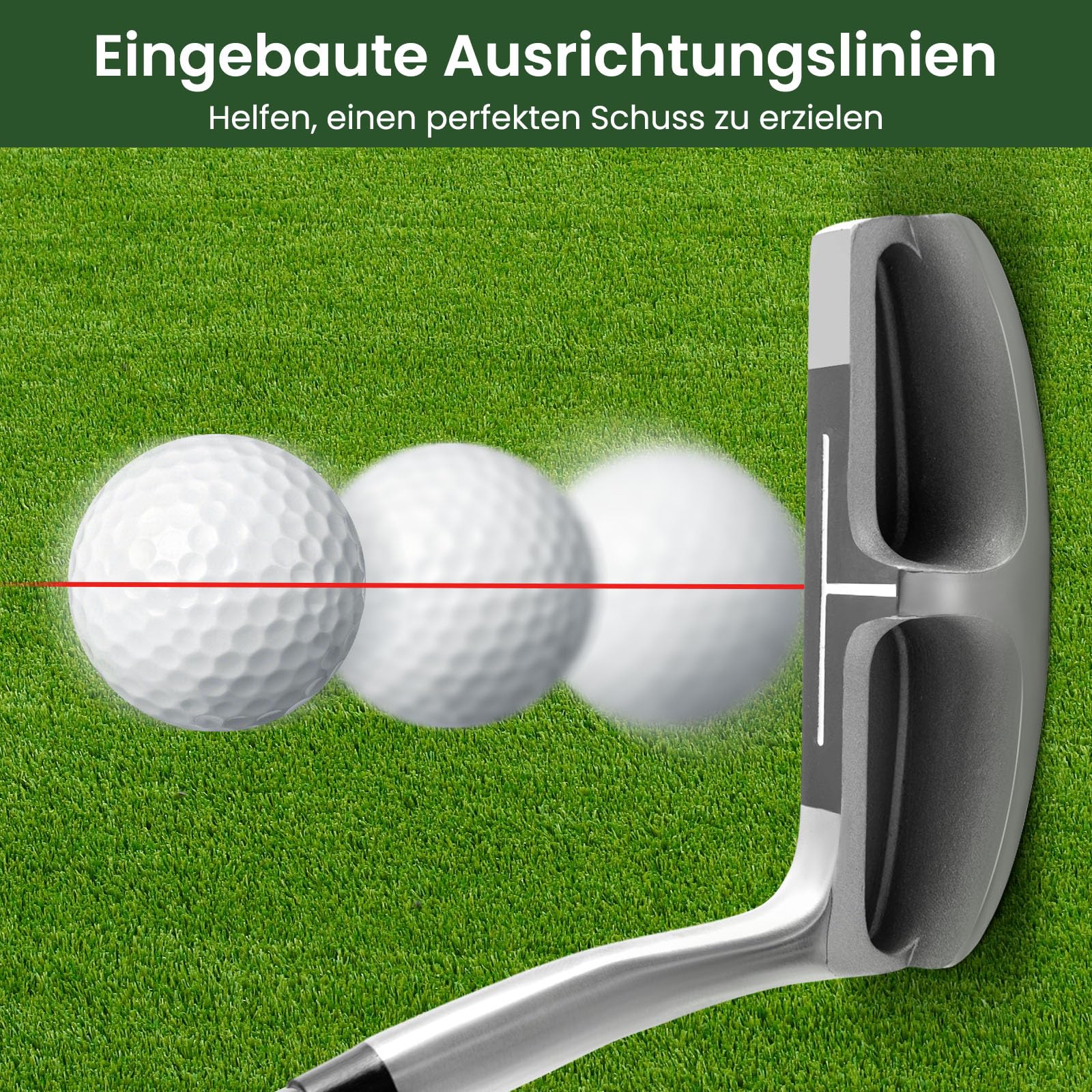 GOPLUS Golf Club Chipper, Cuña de Lanzamiento y Astillado para Diestros de 36 Grados para Hombres y Mujeres, Palo de Golf Corta Golpes de su Juego Corto, 89 cm
