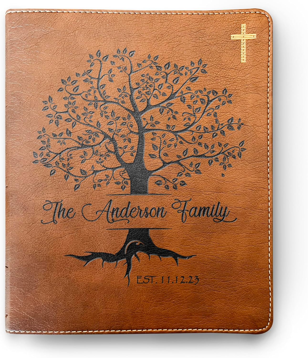 STARKENBURG COMPANY Personalized Family Bible, Custom NIV Family Journaling Bible, Wedding Gifts, Christian Gifts
