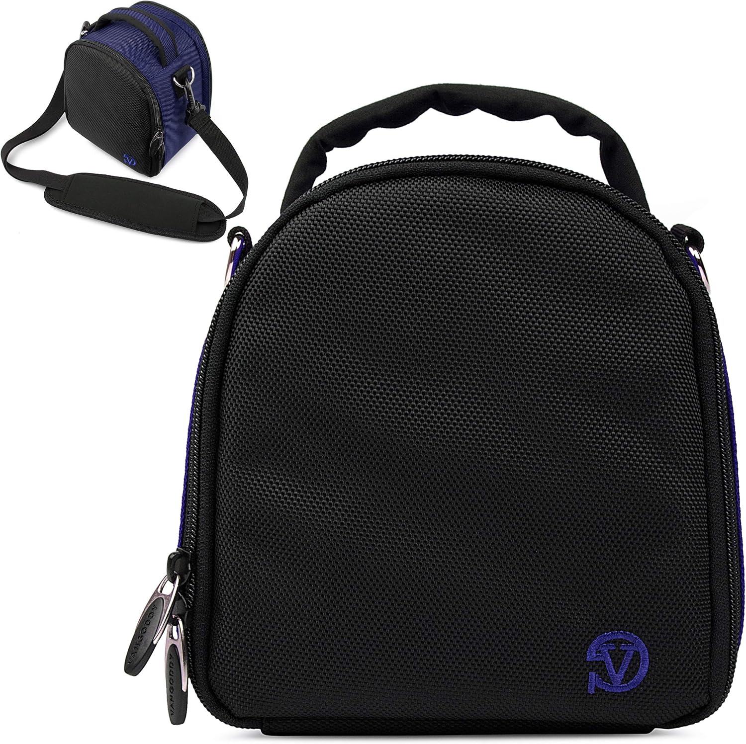 Vangoddy Laurel Soft Blue Compact Camera Bag fits Olympus OM-D E-M5 / E-M1