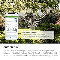 Vista 5 de Eve Aqua – Smart Water Controller for Apple Home app or Siri, irrigate Automatically with schedules, Easy to use, Remote Access, no Bridge