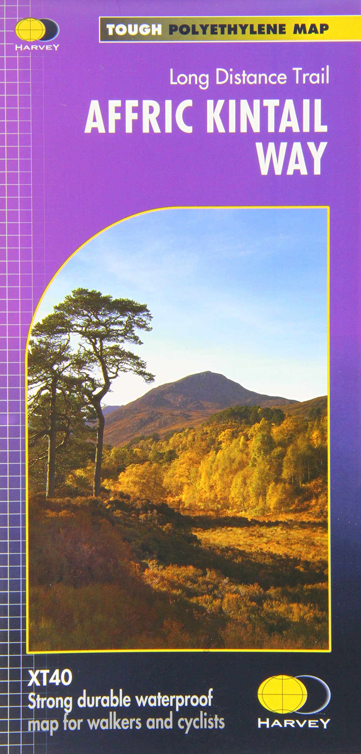 Affric Kintail Way (Route Maps) (Trail Map XT40)