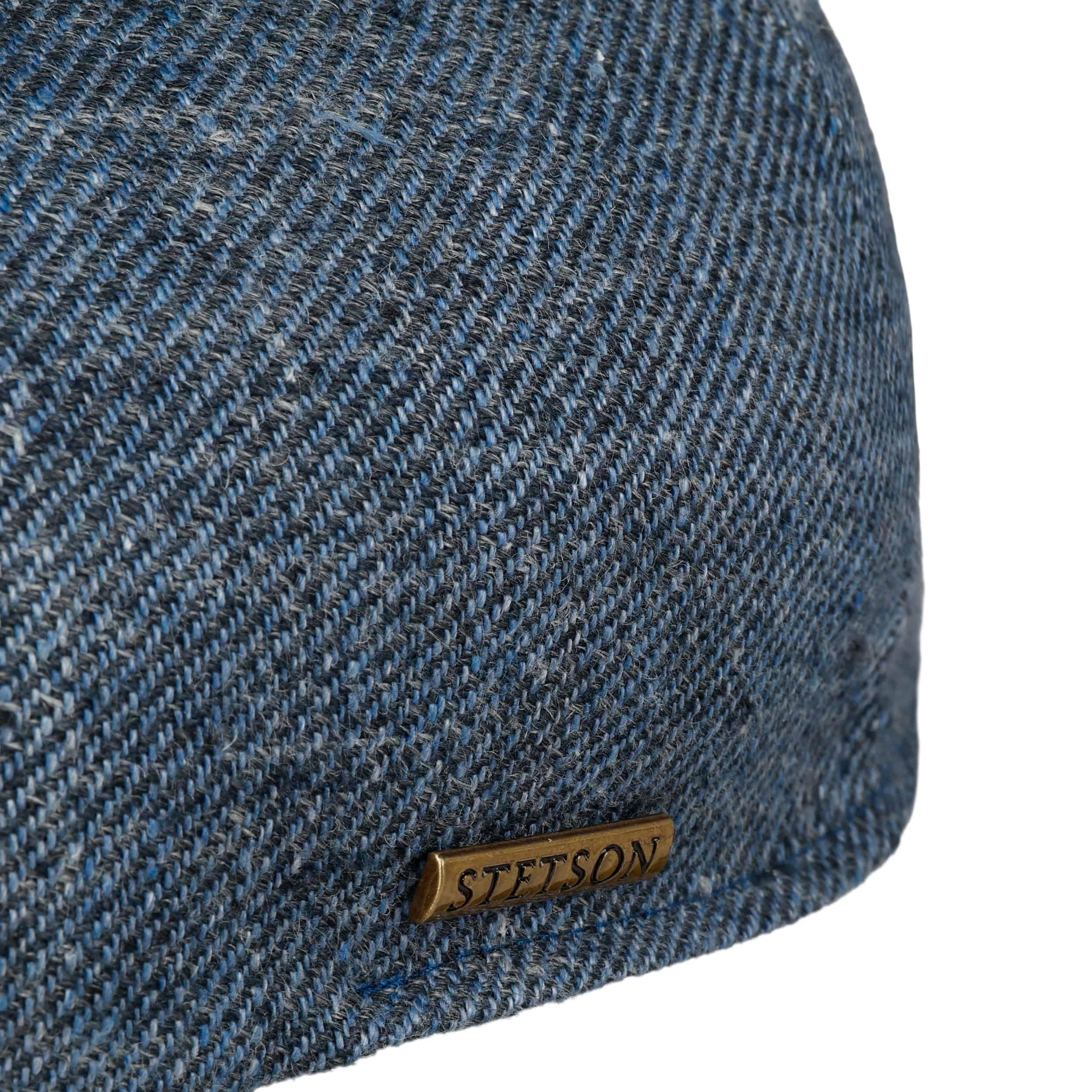 Stetson Texas Linen Twill Flatcap Schirmmütze Stoffcap Made in EU Herren Frühling Sommer