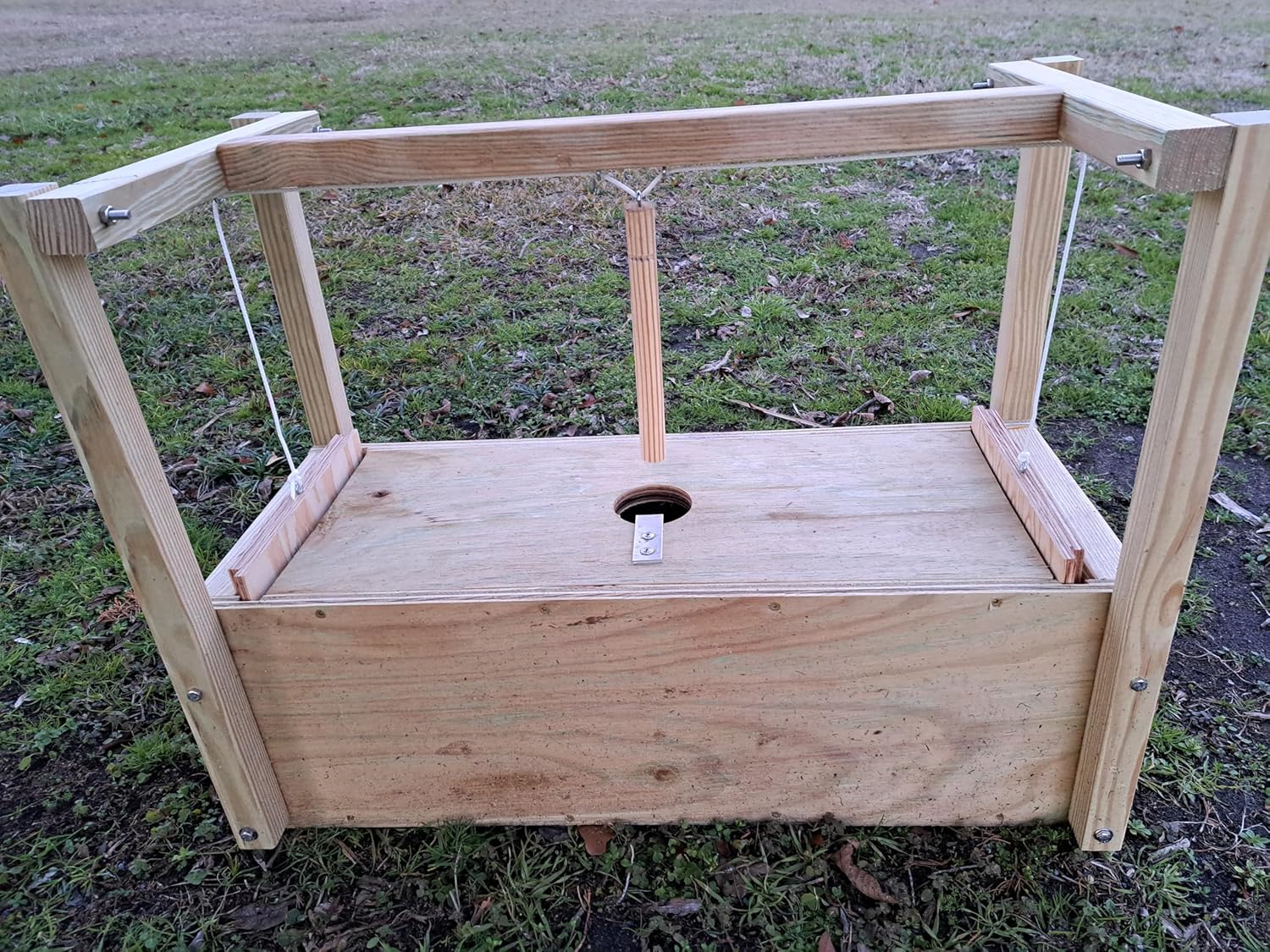 Armadillo Traps by Fat-RAY These Traps are Scented from Live Armadillos. Made from 3/4" Treated Plywood, with Marine Plywood Doors.