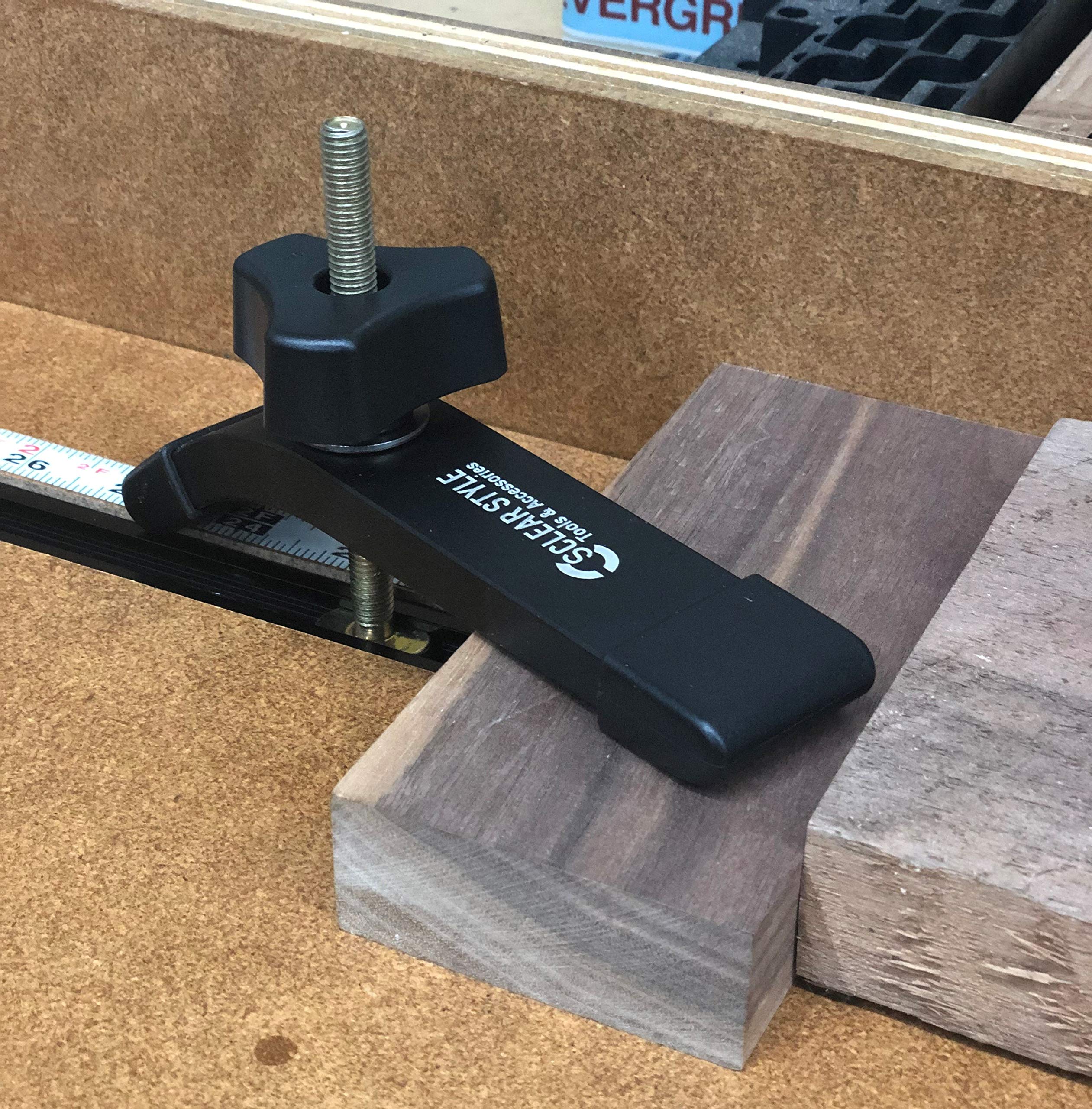 T Tracks Hold Down Clamps by CLEAR STYLE, DoubleCut Jig Profile Universal TTracks with