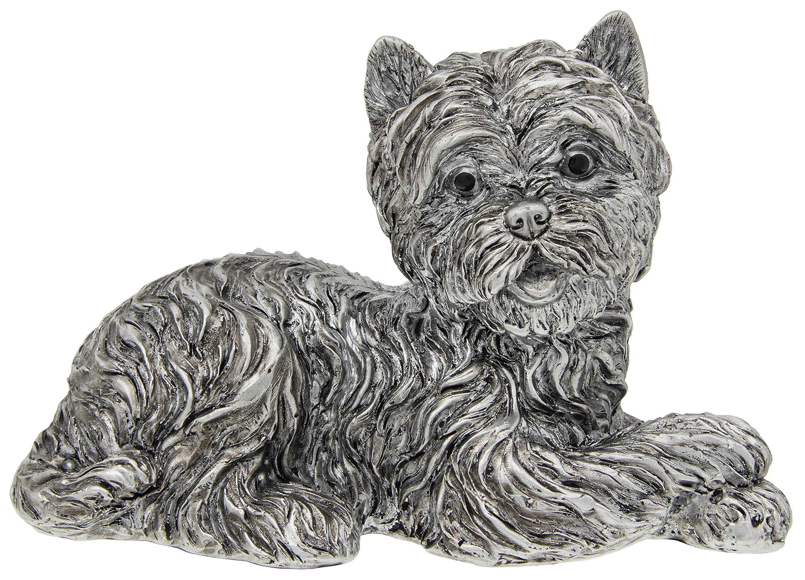 Shudehill Giftware Silver Westie Lying Large
