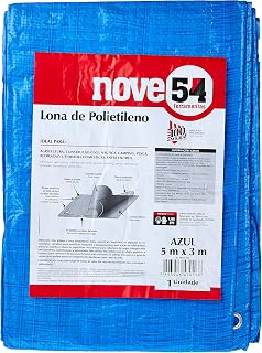 Lona De Polietileno Azul 5 M X 3 M Nove54 Nove 54