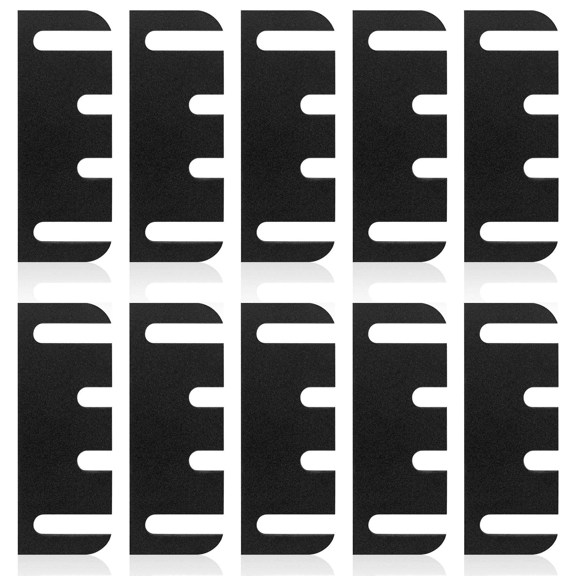 10 Pack Door Hinge Shims, 4 Inch Lenth 0.040 Inch Thickness Hardware for Door Hinge Repair Kit (Style A)