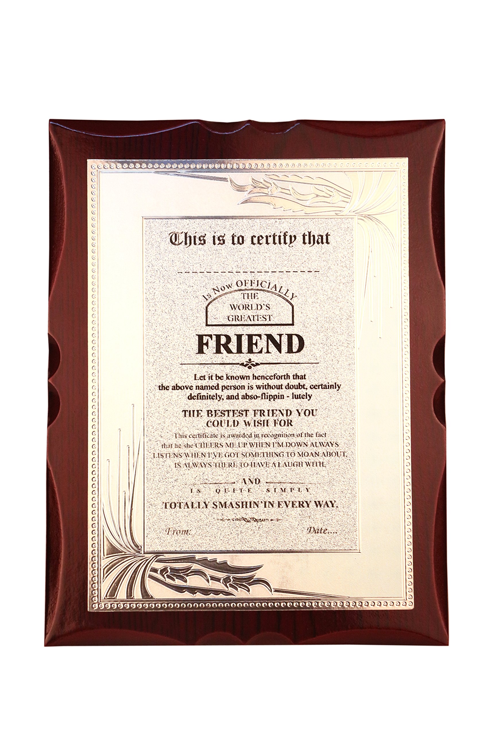 See full amazon price history chart for Atpata Funky Worlds Best Friend Premium Certificate/Award Atpata Funky Worlds Best Friend Premium Certificate/Award (B01N5LJ4LC) Amazon Price History, Amazon Price Tracker