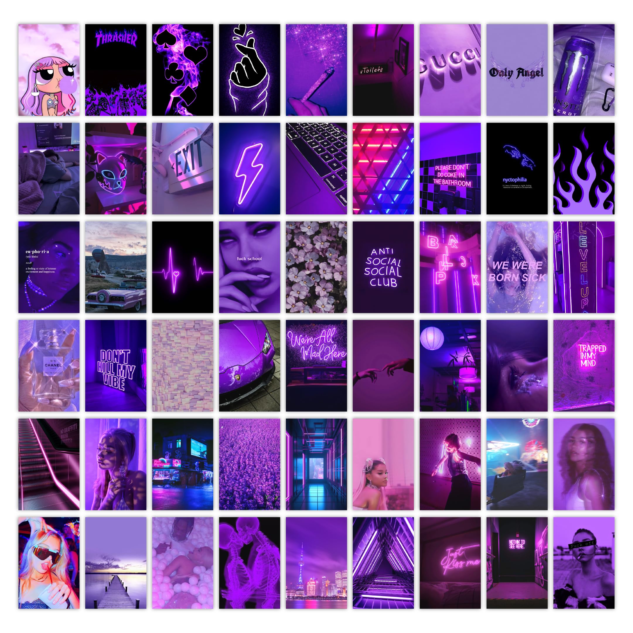 See full amazon price history chart for CodersParadise Pack of 54 Purple Wall Collage Kit Posters - 4 x 6 Inches Posters for Wall Decoration - Wall Art For Bedroom, Office, Living room, Dorm room - Glue Dots Included CodersParadise Pack of 54 Purple Wall Collage Kit Posters - 4 x 6 Inches Posters for Wall Decoration - Wall Art For Bedroom, Office, Living room, Dorm room - Glue Dots Included (B0CF2QJ1NX) Amazon Price History, Amazon Price Tracker