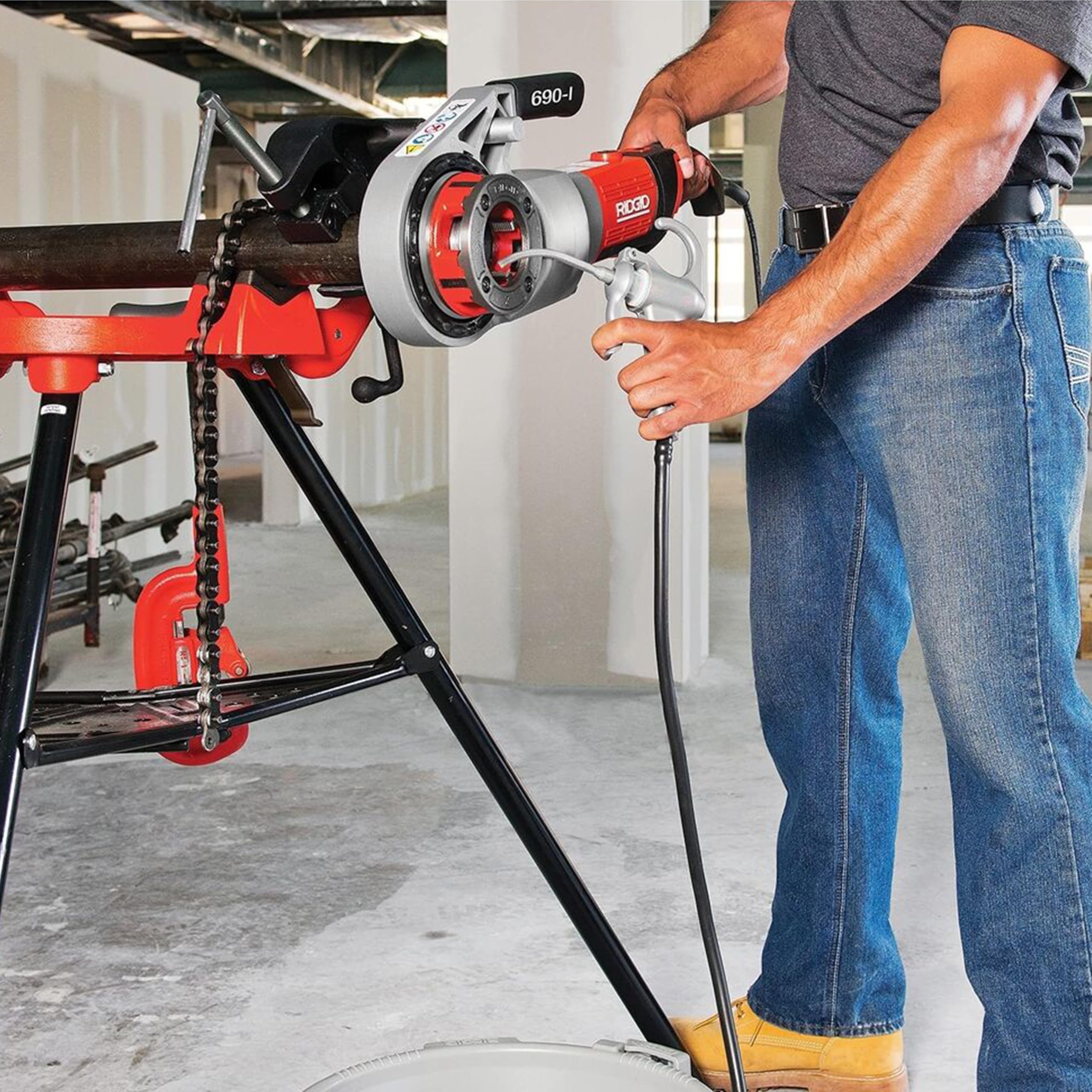 Staten Tools 418 - Pistola De Aceite De Mano Compatible Con Ridgid 300 Oiler, 10883, 535, 700, 12R Y 690