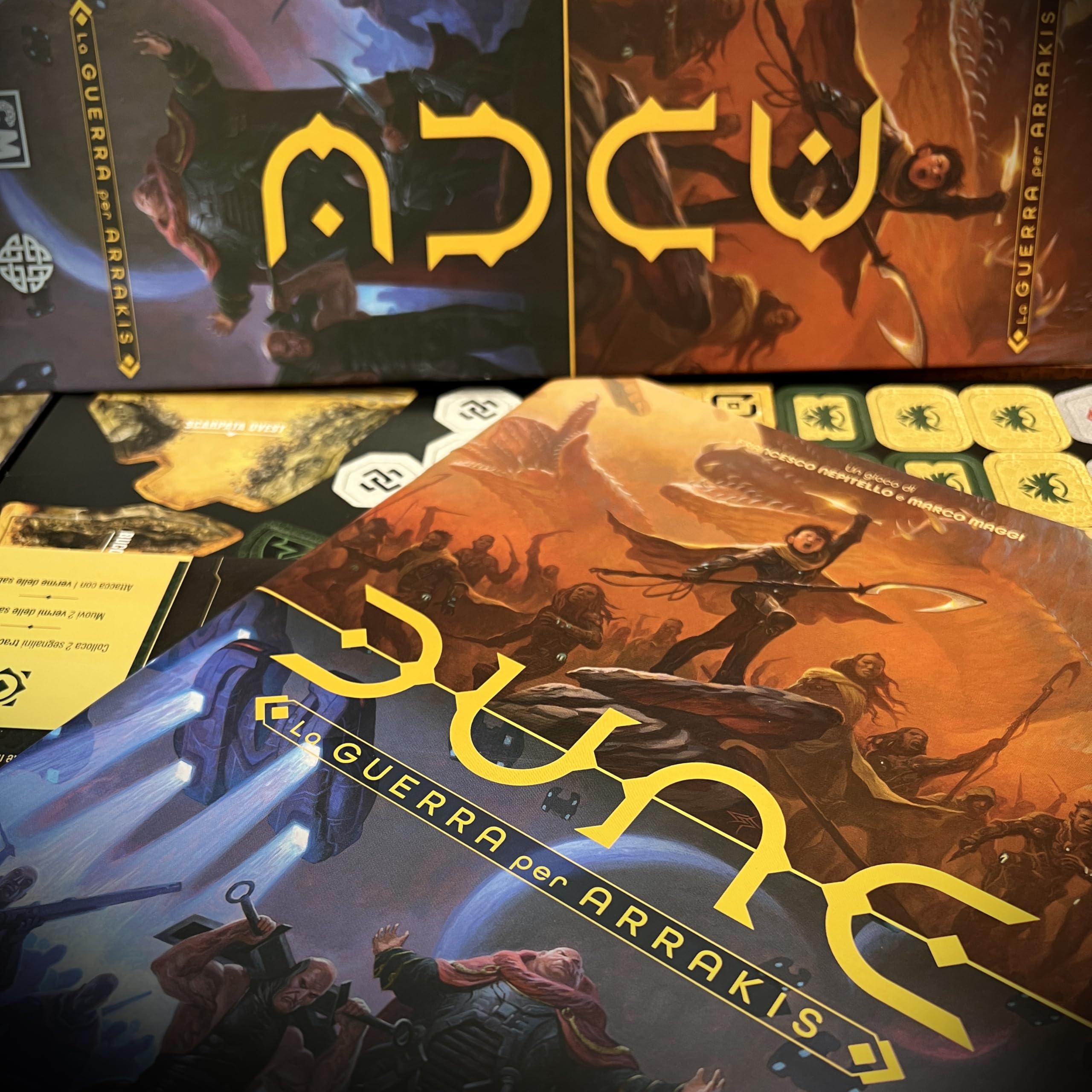 Asmodee Dune: La Guerra per Arrakis, Gioco da Tavolo, 14+ Anni, 1-4 Giocatori, Edizione in Italiano
