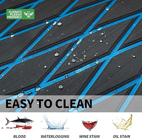 Miniatura 45 de Fullfire Suelo de lancha – Cubierta de espuma EVA para lanchas – Alfombra marina autoadhesiva para lanchas de motor, yate, kayak, RV