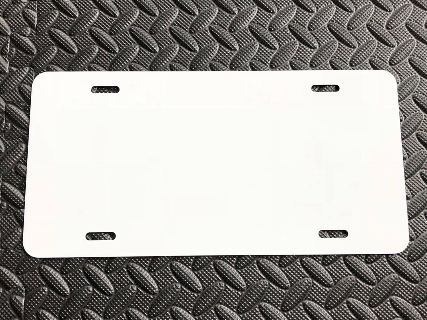 Buy 10x Sublimation License Plate Blanks, Metal Aluminum Automotive