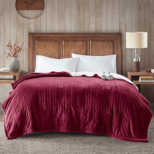 Woolrich - Manta de felpa térmica, bereber