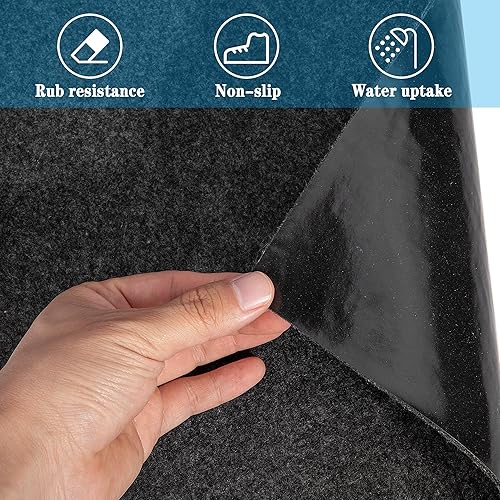 Miniatura 3 de DECOHS Alfombra de litera para remolque de barco, alfombra de litera de remolque marino, acolchado para litera de barco para exteriores, lancha,