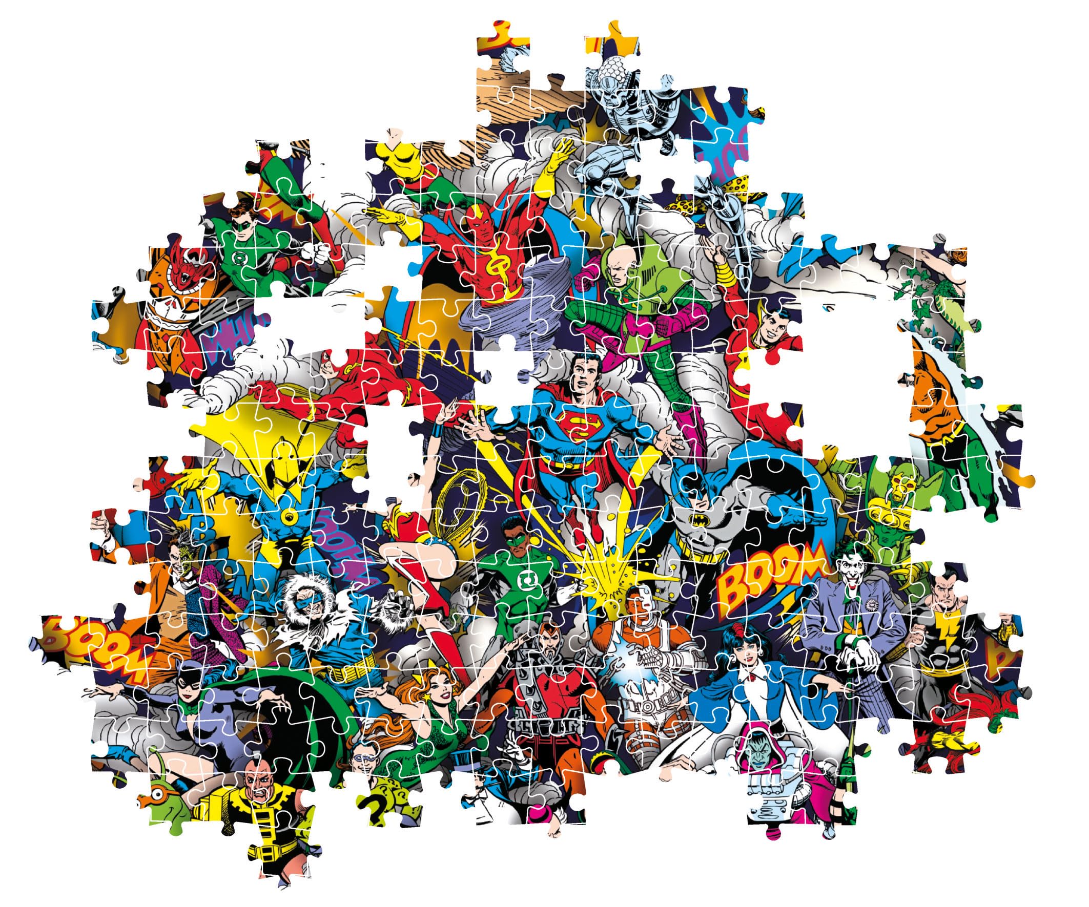 Amazon.com: Clementoni - Impossible Puzzle - DC Comics Justice