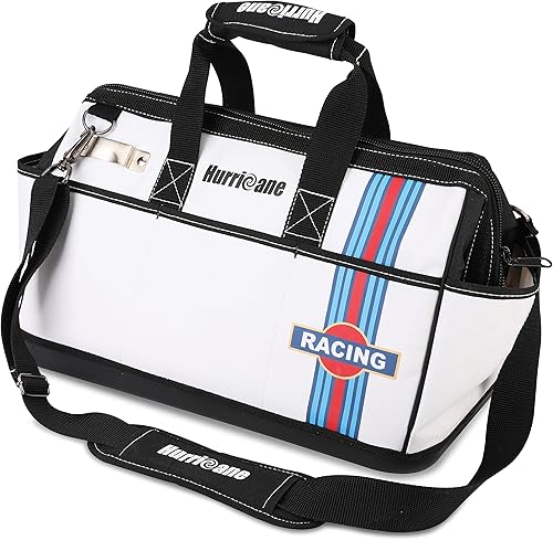 Hurricane Bolsa de herramientas de boca ancha de 16 pulgadas con base moldeada a prueba de agua con correa de hombro adicional, versión actualizada, disponible en Yaxa Colombia