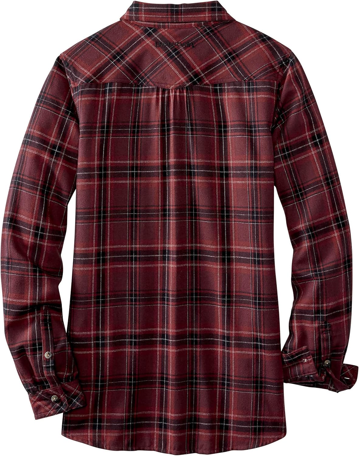 Legendary Whitetails Womens Firelight Popover Flannel Tunic - Image 3