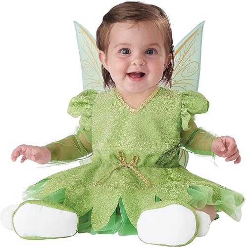 California Costumes, Teeny Tiny Tink, disfraz infantil, forro polar verde con licencia oficial de star wars silent one crew. California Costumes, Teeny Tiny Tink, disfraz infantil, forro polar verde con licencia oficial de star wars silent one crew.