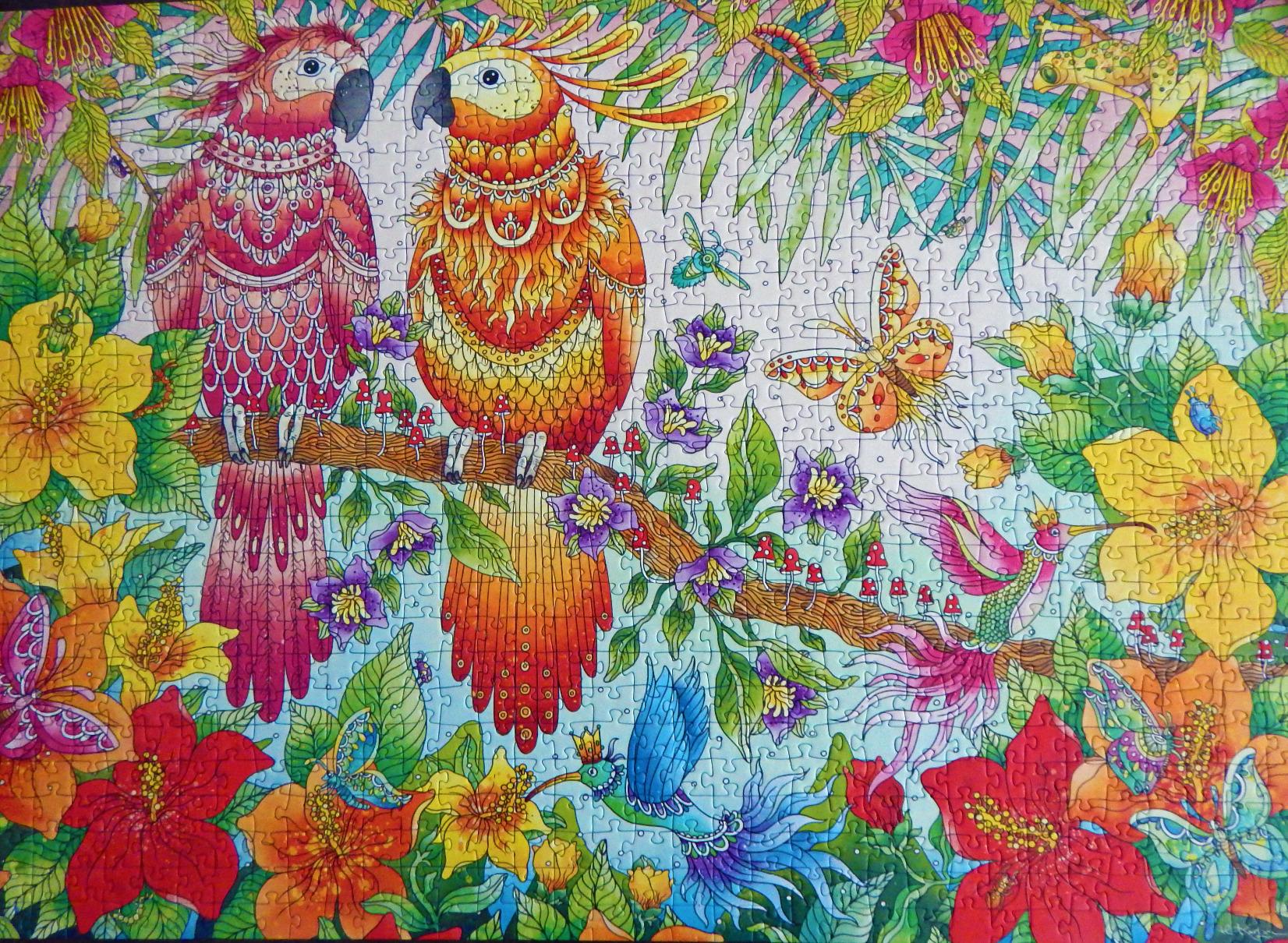 Ravensburger Tropische Schmetterlinge – 1000 Teile Puzzle Mit Artennamen, Leuchtende Motive, Recyceltes Material, Made In Germany