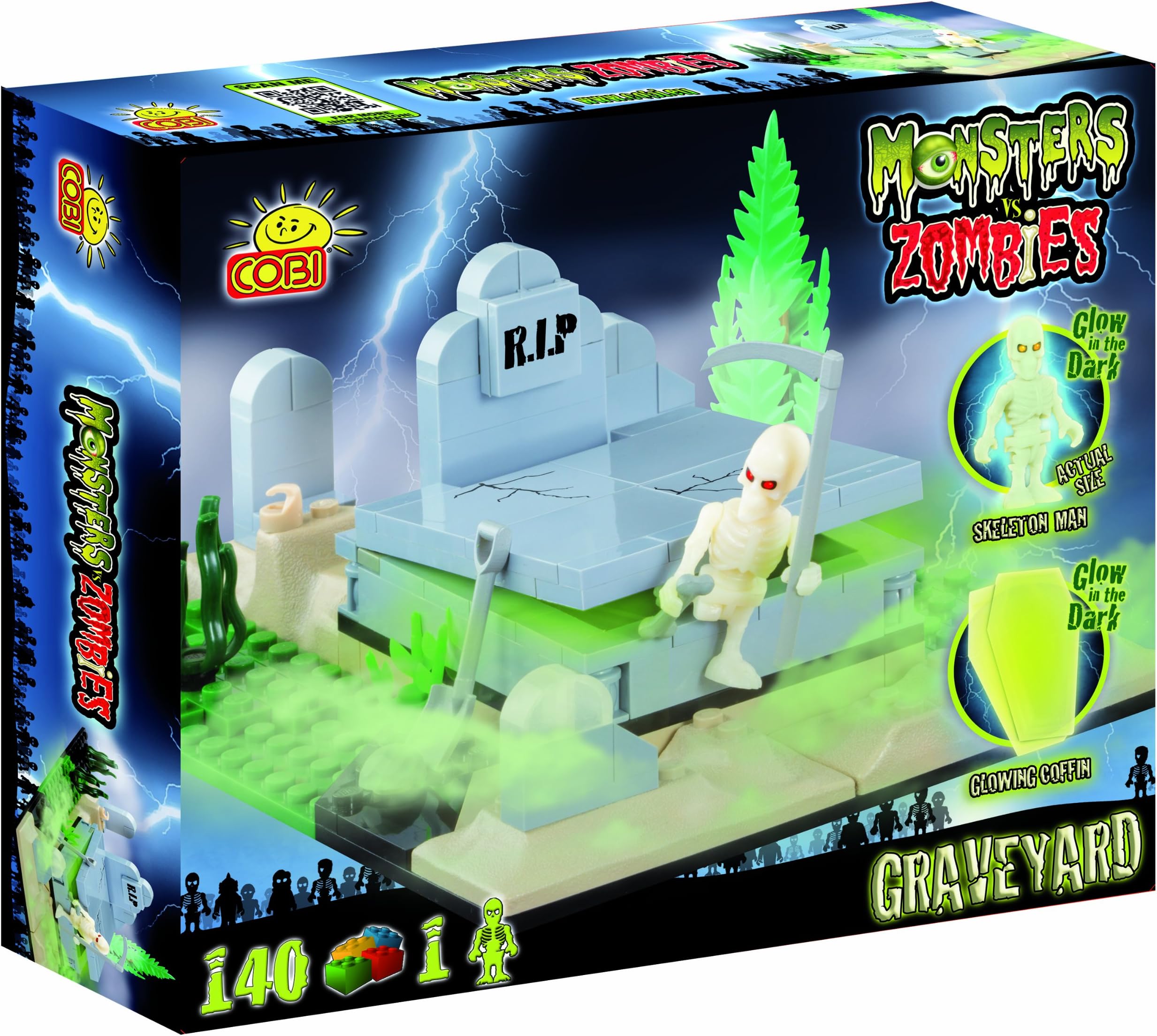 COBI Monsters VS Zombies Graveyard