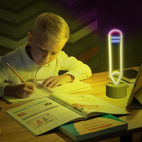 Miniatura 4 de Lumoonosity Letreros de neón con luces de palmera, luz de neón de árbol de coco para dormitorio, escritorio, decoración de mesa, luz LED de palmera