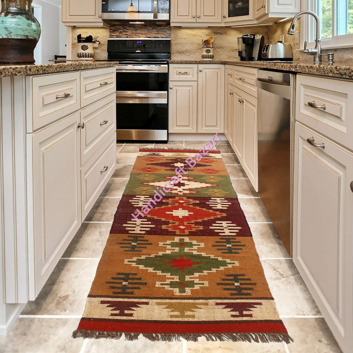 tappeto in iuta per corridoio