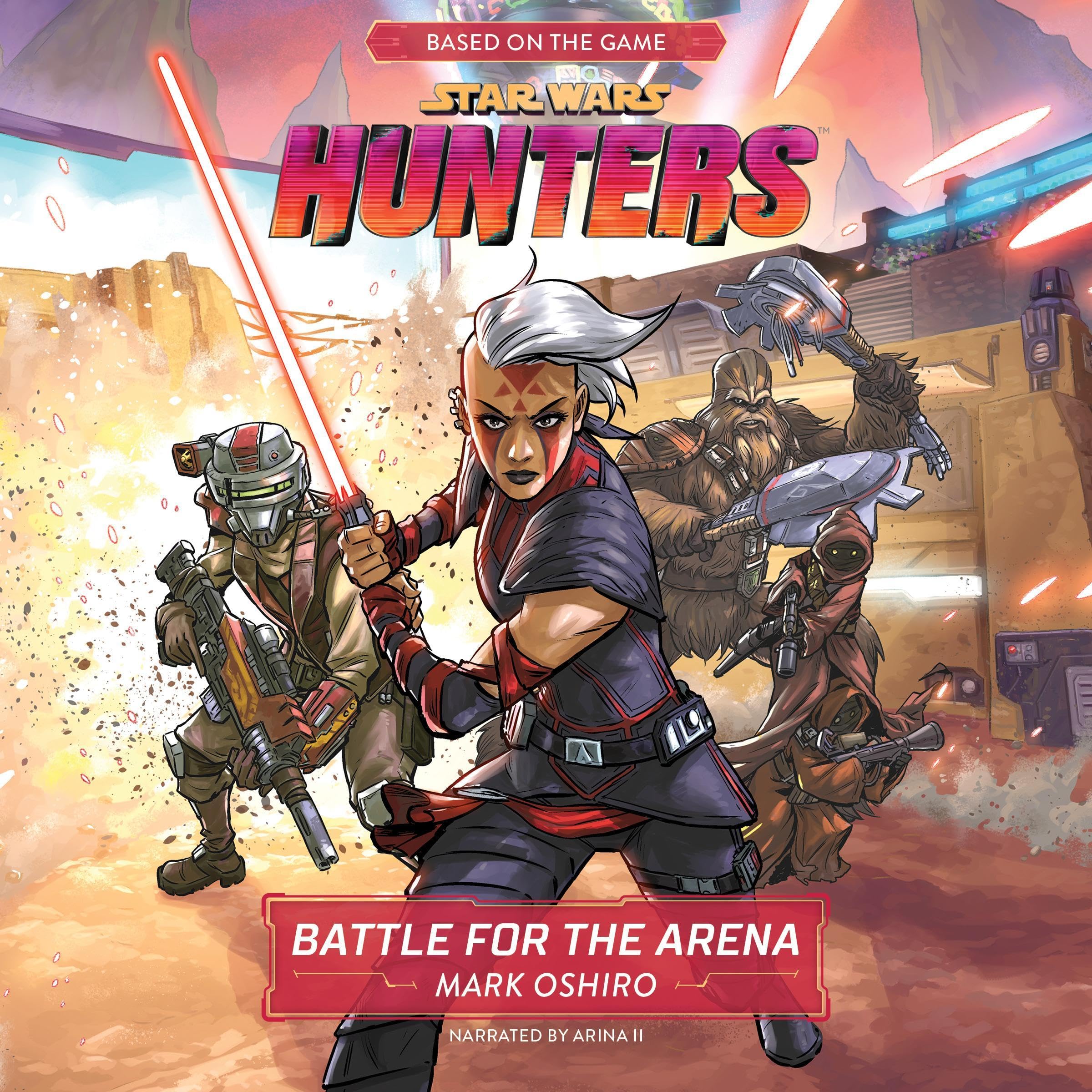 Cover art for Star Wars Hunters: Battle for the Arena
