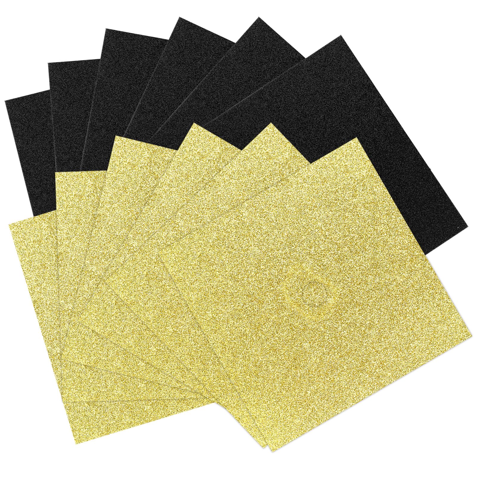 12 Sheets Glitter Cardstock Paper for Graduation Cap Decorations Kit with Graduation Cap Decorations for Class of 2026 Students DIY Projects and 3 Pcs Gemstone Border Stickers for Grad Parties