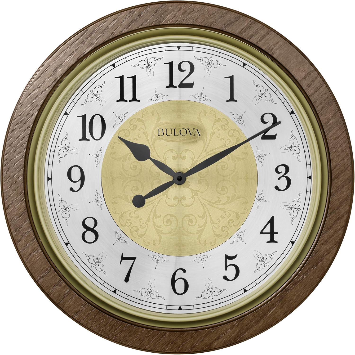 Bulova C4115 Manchester Chiming Wall Clock