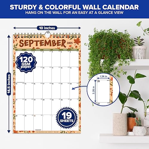 Miniatura 4 de Calendario de pared de 18 meses de enero de 2024 a junio de 2025 - Calendario 2024 de 12 meses de pared 2024, calendario de pared vertical 2024,