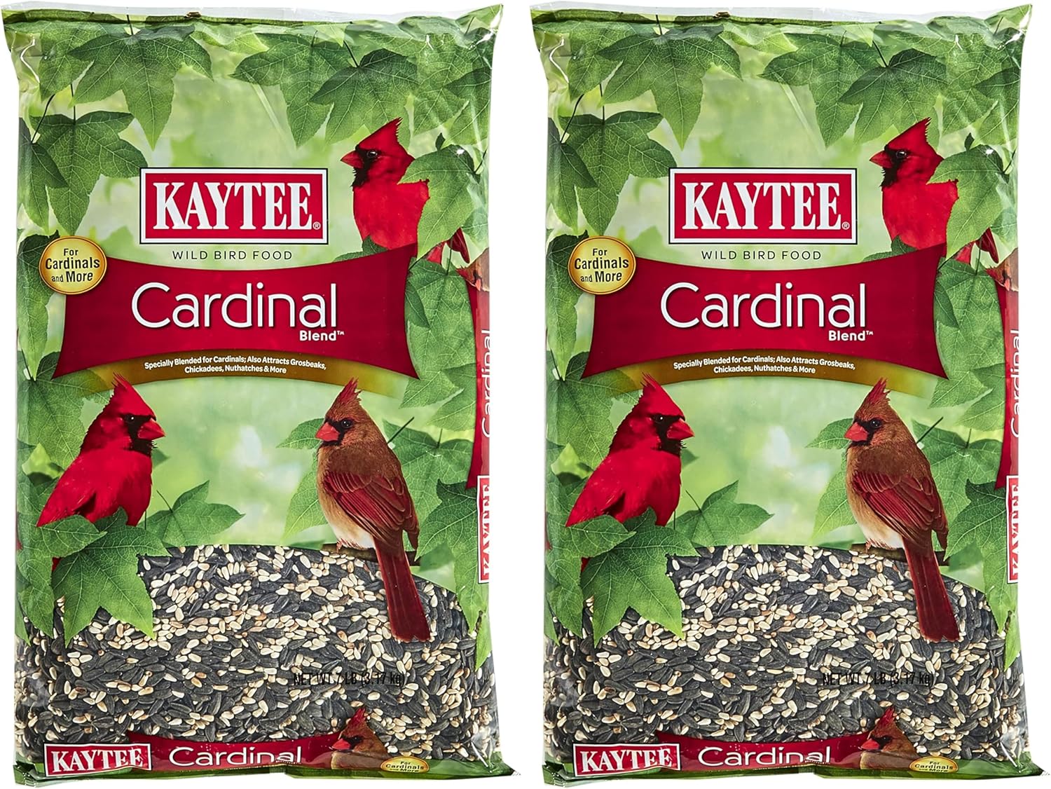 Kaytee Cardinal Wild Bird Seed, 7 lb (Pack of 2)