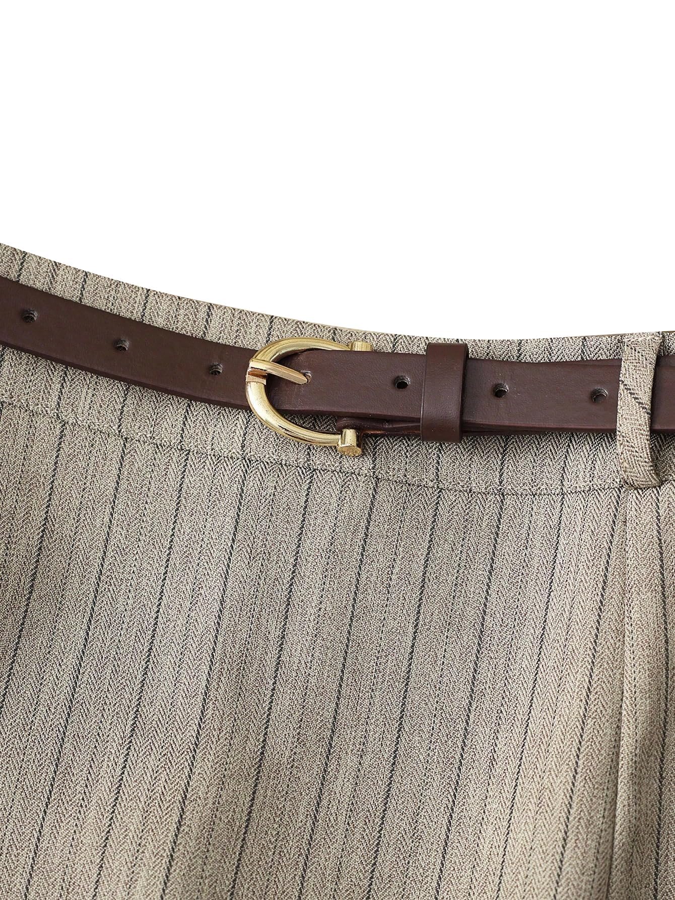 SOLY HUX Gonna da donna, elegante, corta, a vita alta, per il tempo libero, per ufficio, casual, per il tempo libero