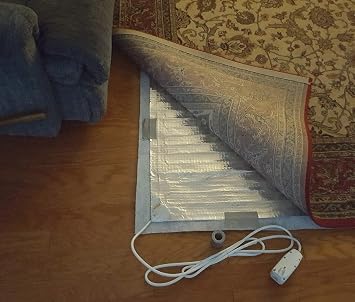Speedheat 500 Under Rug Space Heater 7 9" x 5 3"