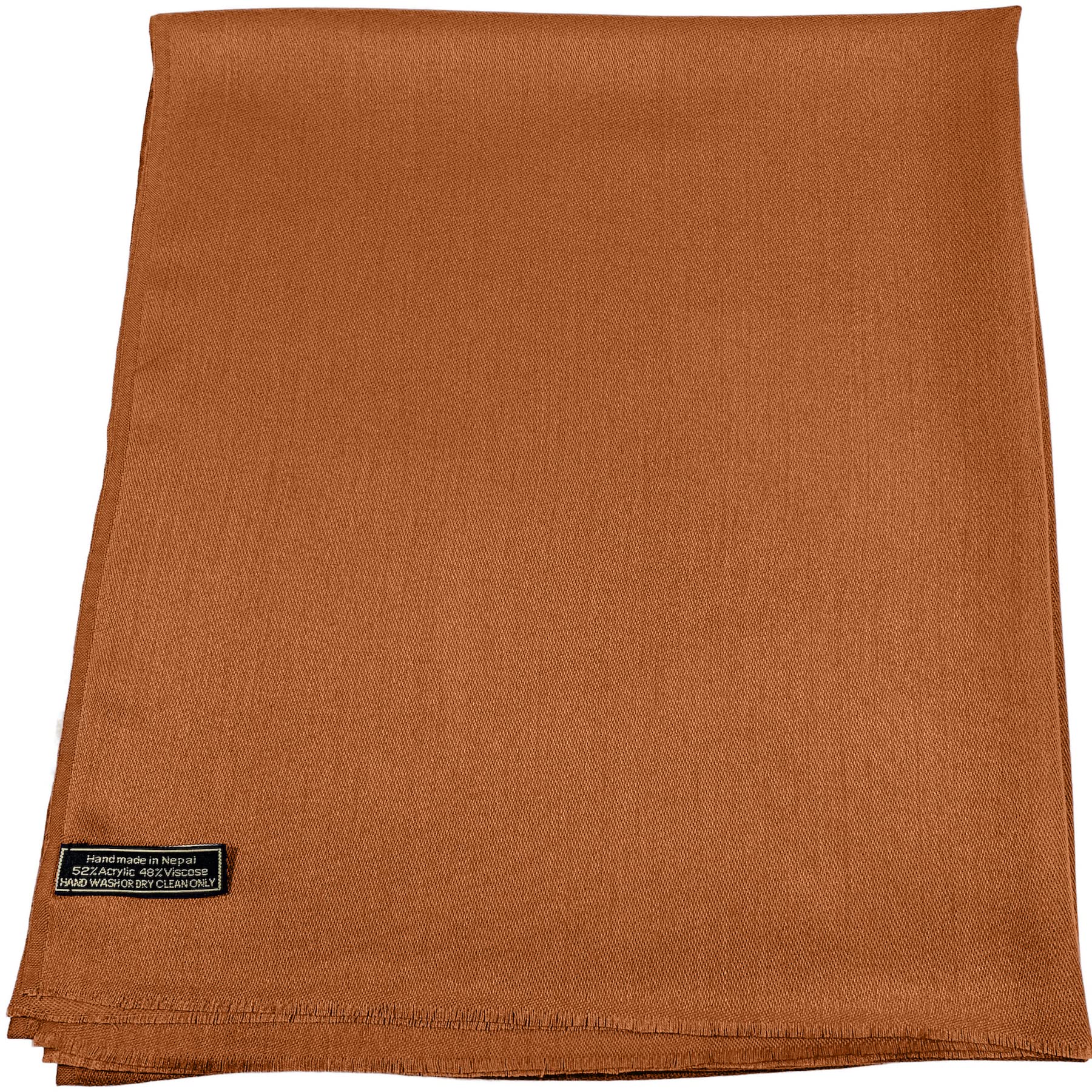 CJ Apparel Handgefertigter nepalesischer Damen-Schal mit Fransen Pashmina