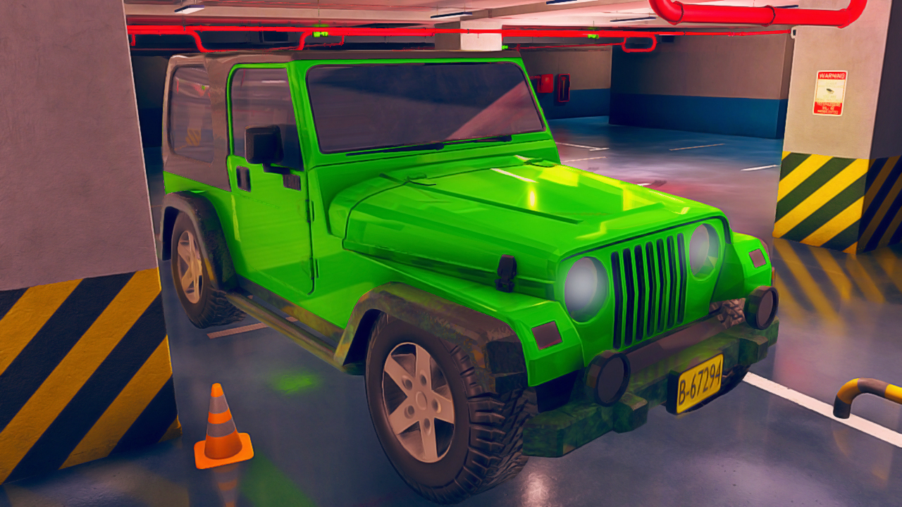 Pro Jeep Parking Challenge 3D Jeep Driving Simulation