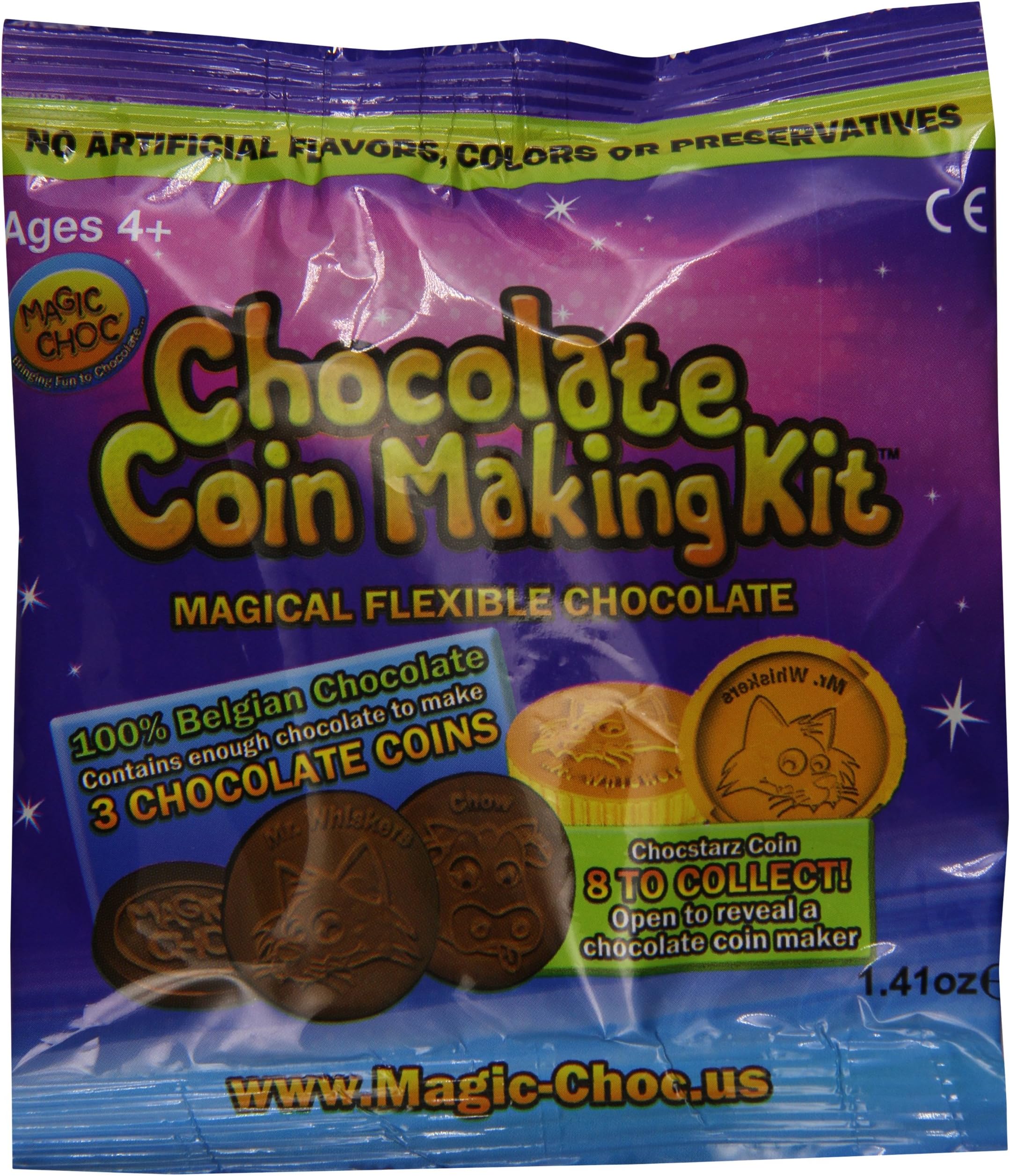 Chocolate Coin Making Kit, 0.08 Pound (Pack of 18)