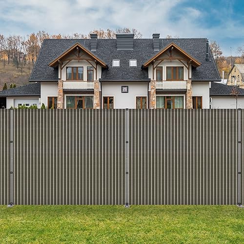 Miniatura 7 de Coarbor Panel de valla de privacidad extraíble para exteriores, para piscinas, perros, valla de pollo con clavos, postes de verduras, jardín, patio,