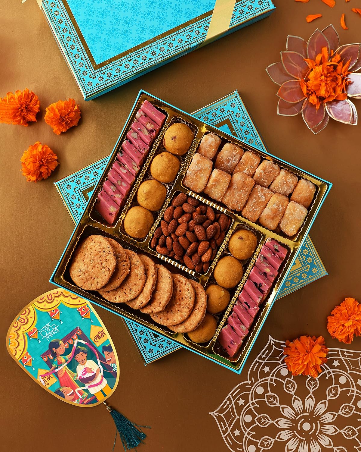 Diwali Gift items Diwali Sweets Gift Box Shagun Combo 1 Gift Pack Dry